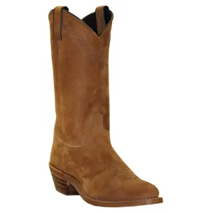 Abilene Men's 12" Tan Cowhide Round Toe Work Boot 2104