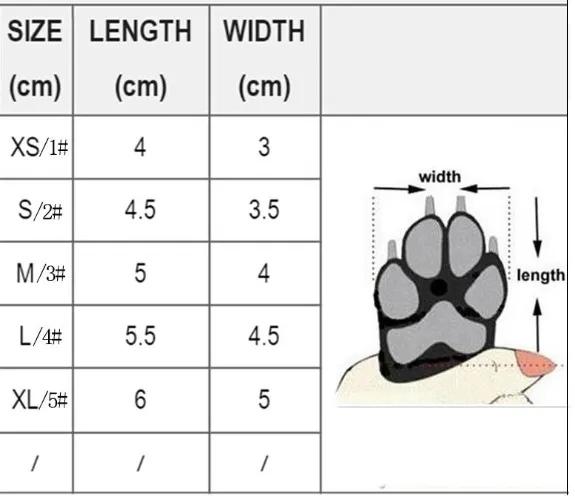 4Pcs/Set Pet Dog Non Slip Snow Warm  Waterproof Fur Cotton Boots