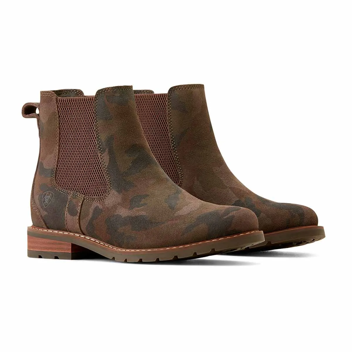 Ariat Women Wexford Waterproof Chelsea Boot - Camo