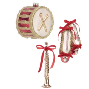 Assorted 12 Days Of Christmas Ornament, INDIVIDUALLY SOLD