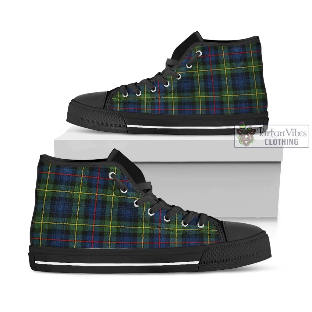 Baillie (Bailey) Tartan High Top Shoes