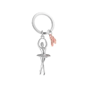 Ballerina & Ballet Shoes Keyring