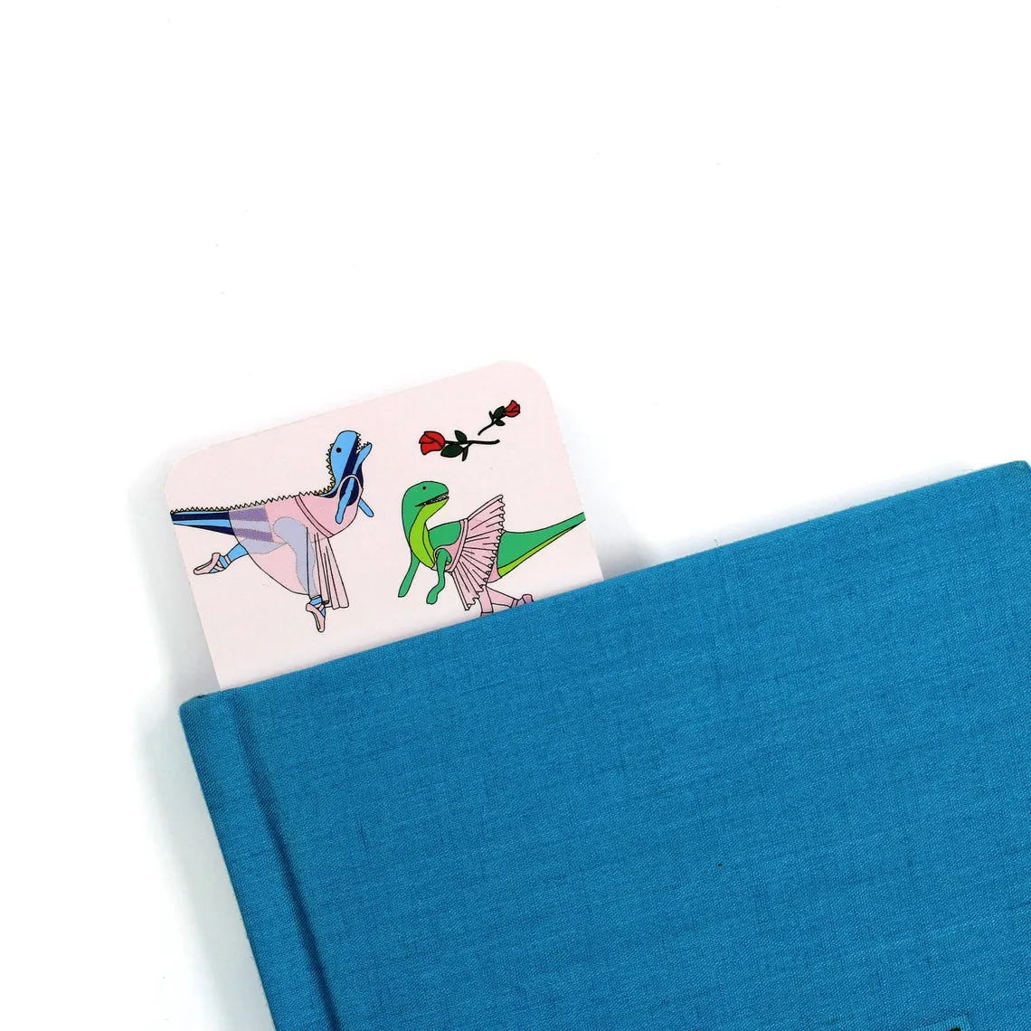 Ballet Dinosaur Bookmark