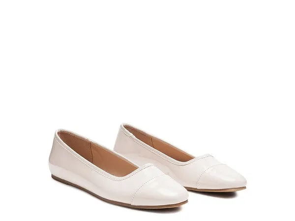 CAMELLA ROUND TOE BALLERINA FLAT SHOES