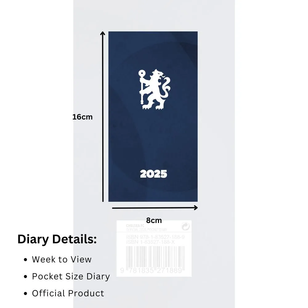 CHELSEA FC 2025 SLIM DIARY