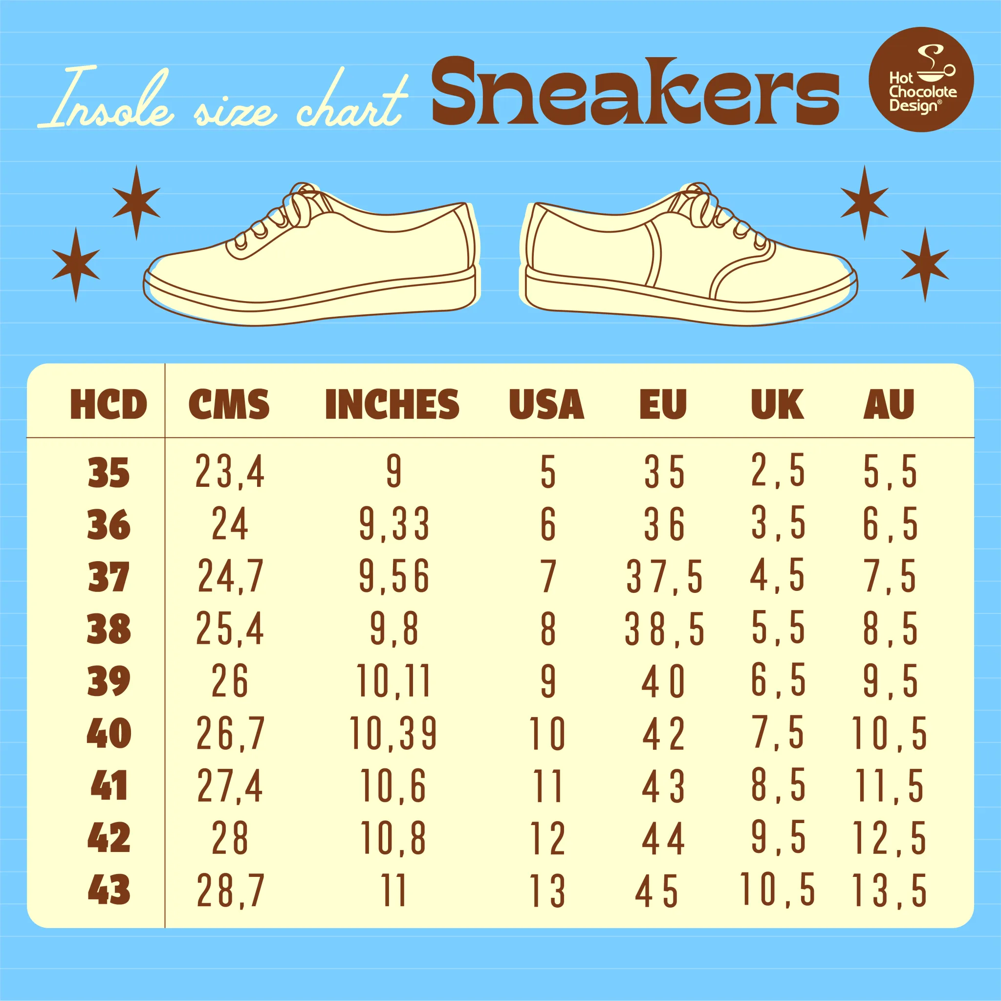 Chocolaticas® HEARTS Sneakers