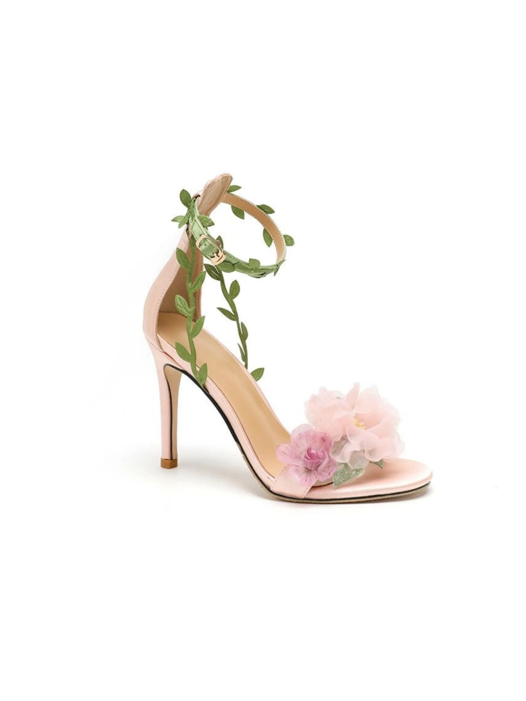 Claire Floral Heels