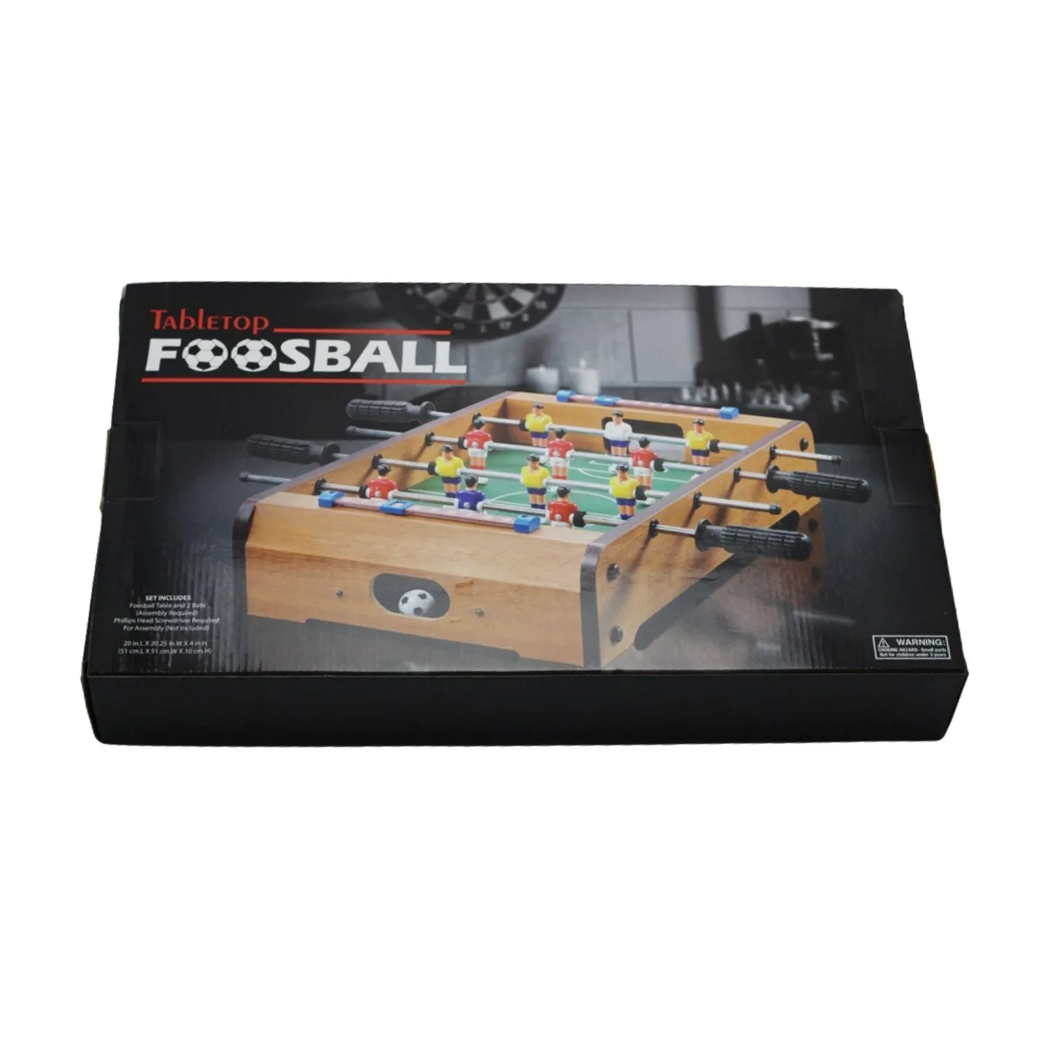 Compact Tabletop Football Game with Realistic Gameplay