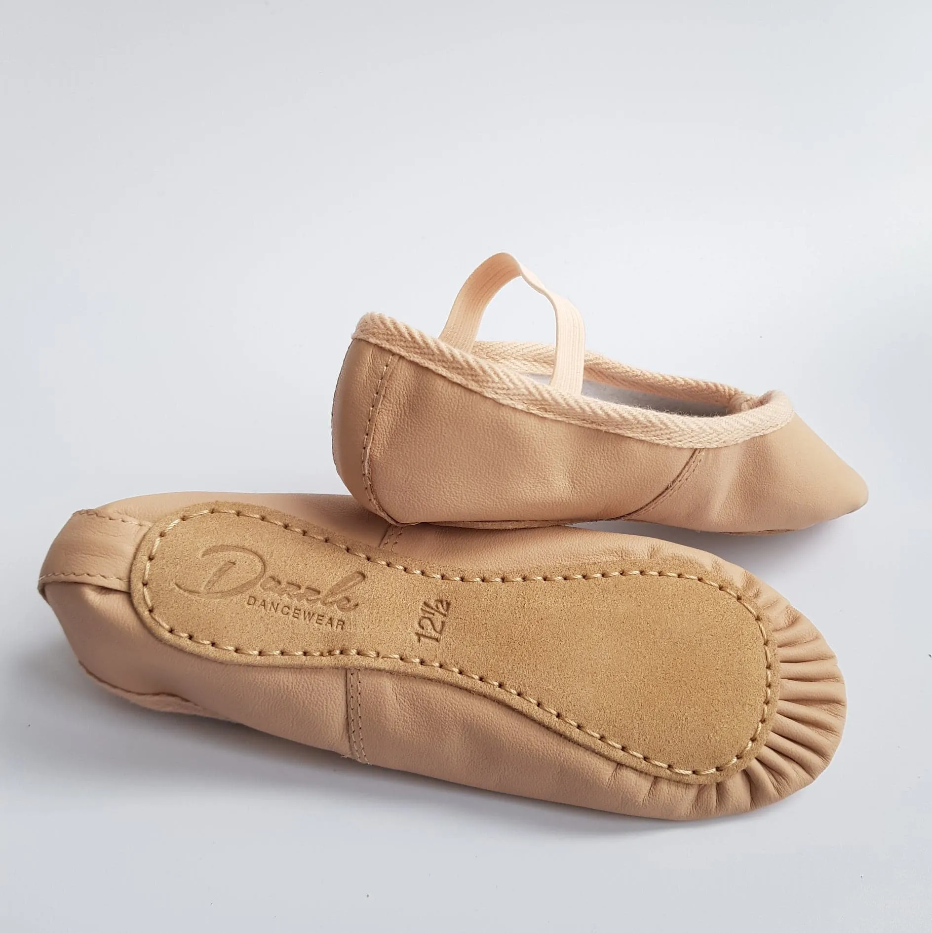 Dazzle Dancewear Pink Leather Ballet Shoes