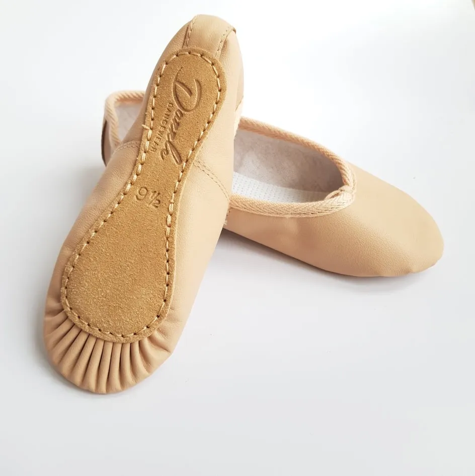 Dazzle Dancewear Pink Leather Ballet Shoes