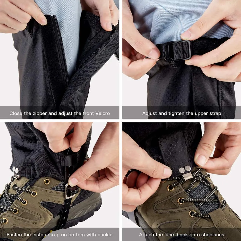 Elastic Waterproof Leg Gaiters