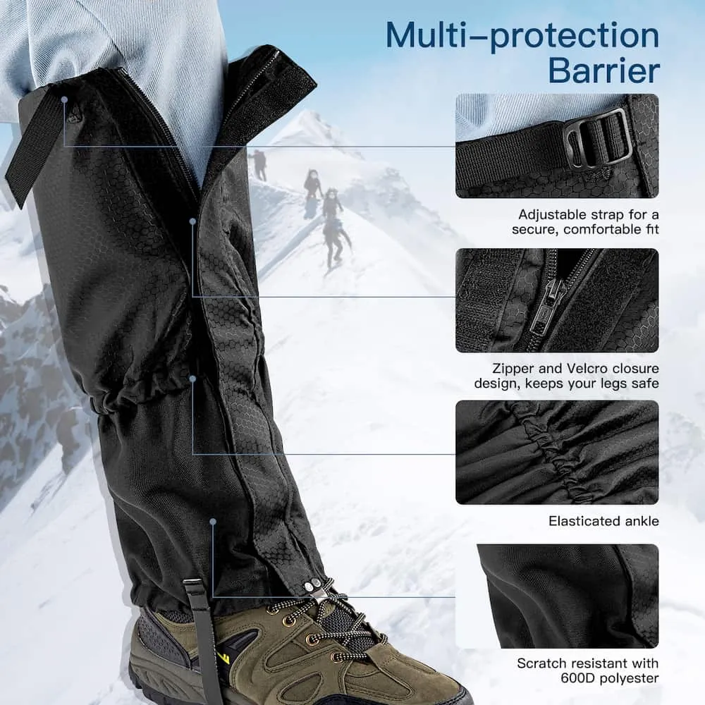 Elastic Waterproof Leg Gaiters