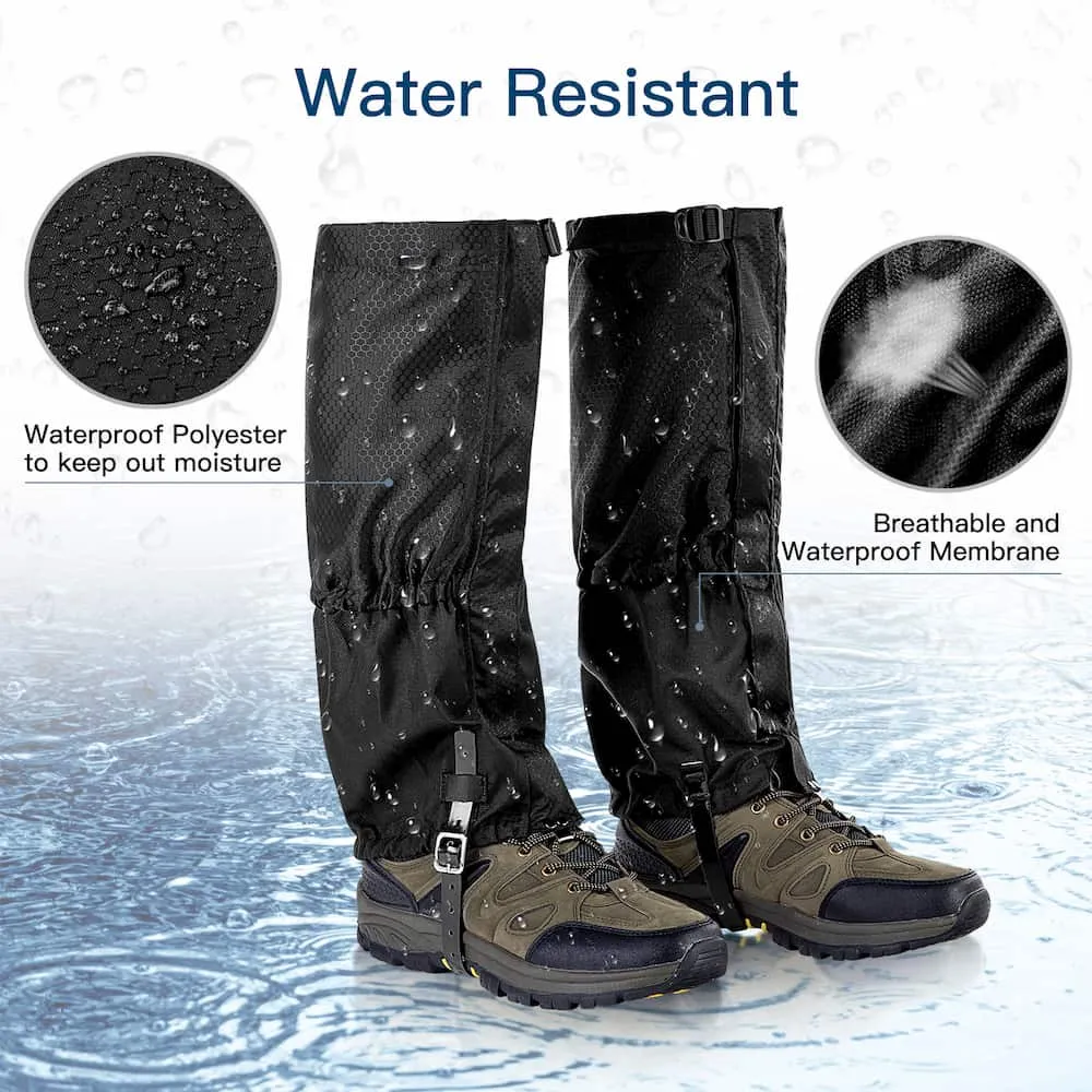 Elastic Waterproof Leg Gaiters