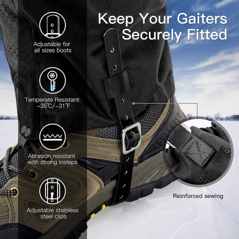 Elastic Waterproof Leg Gaiters