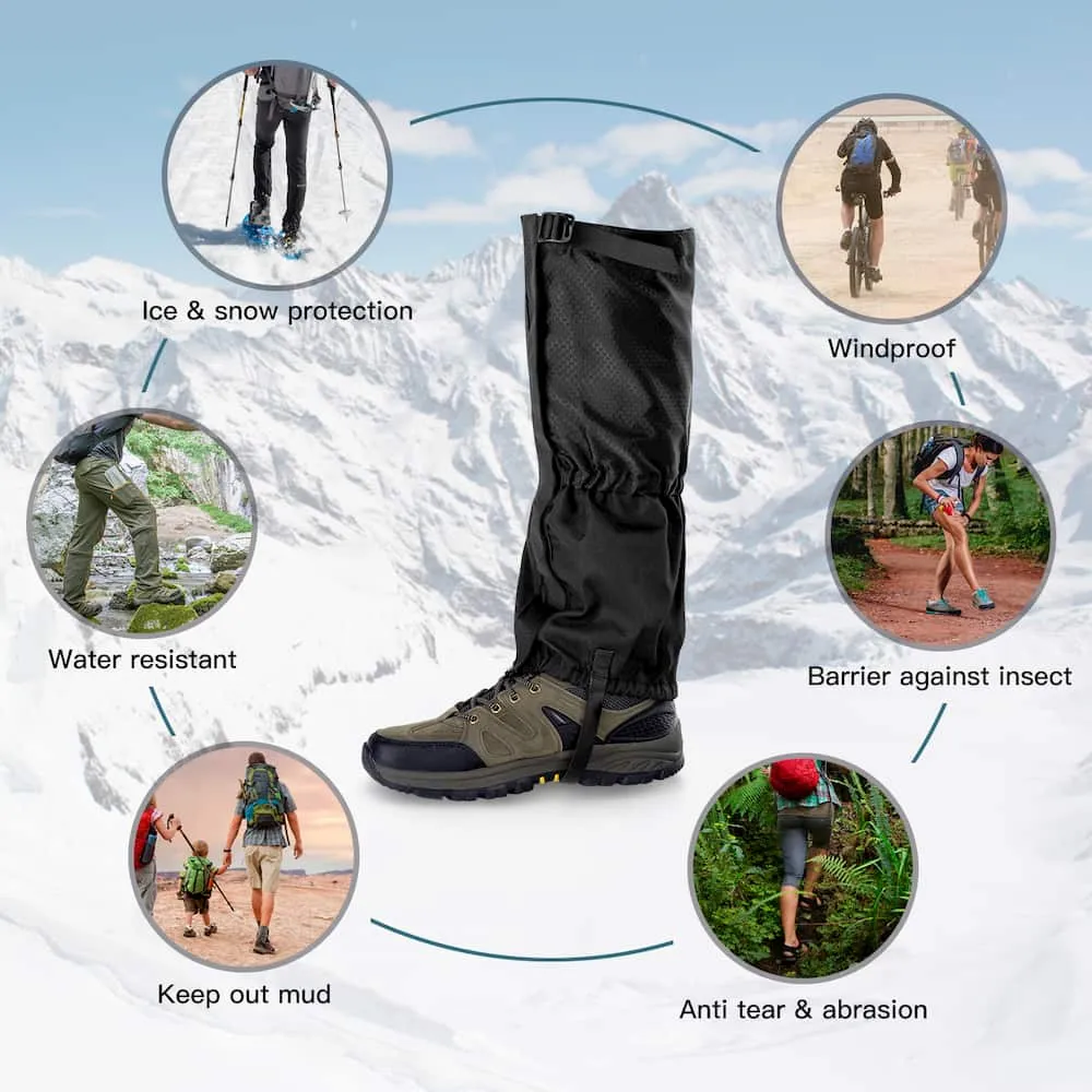 Elastic Waterproof Leg Gaiters