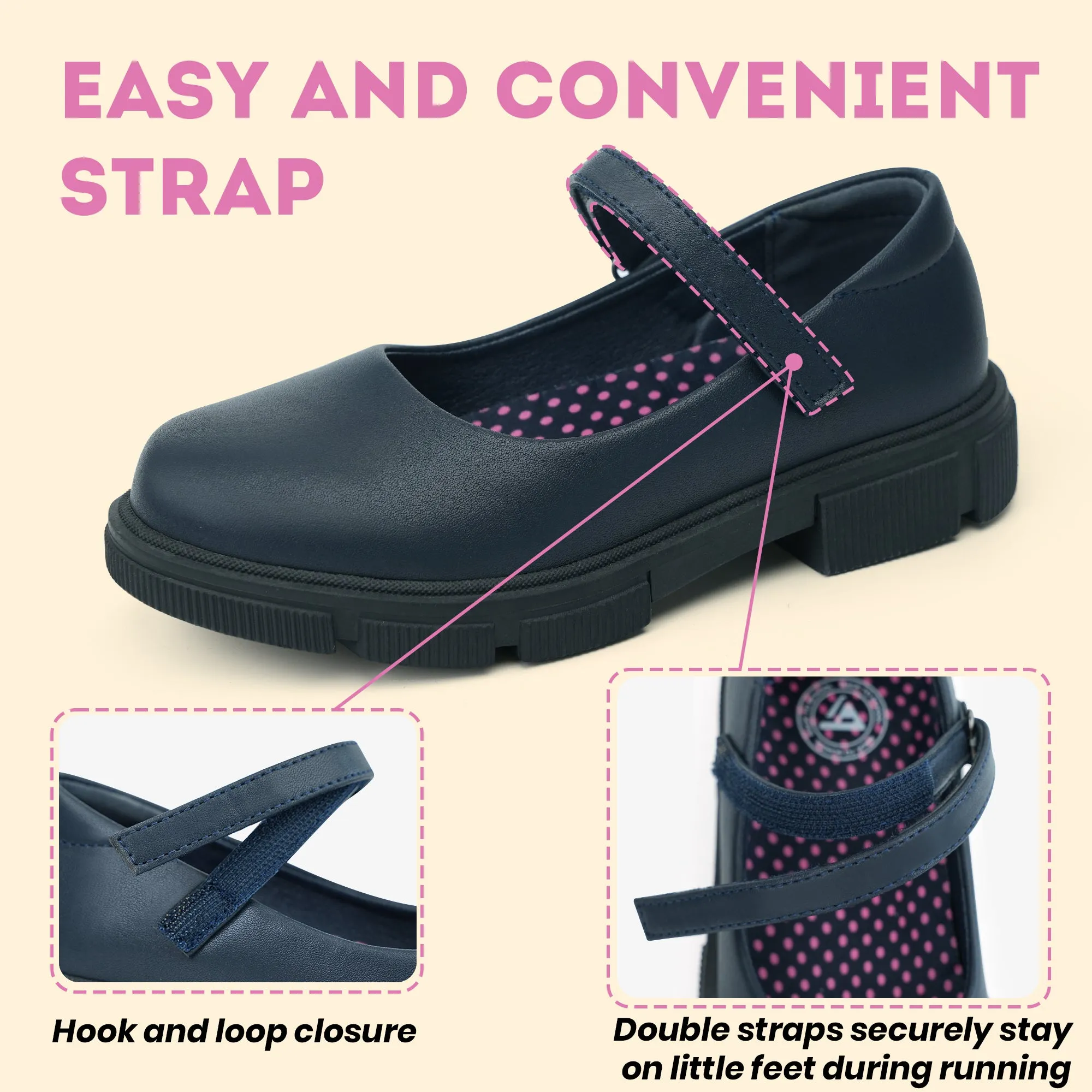 Girls School Uniform Shoes