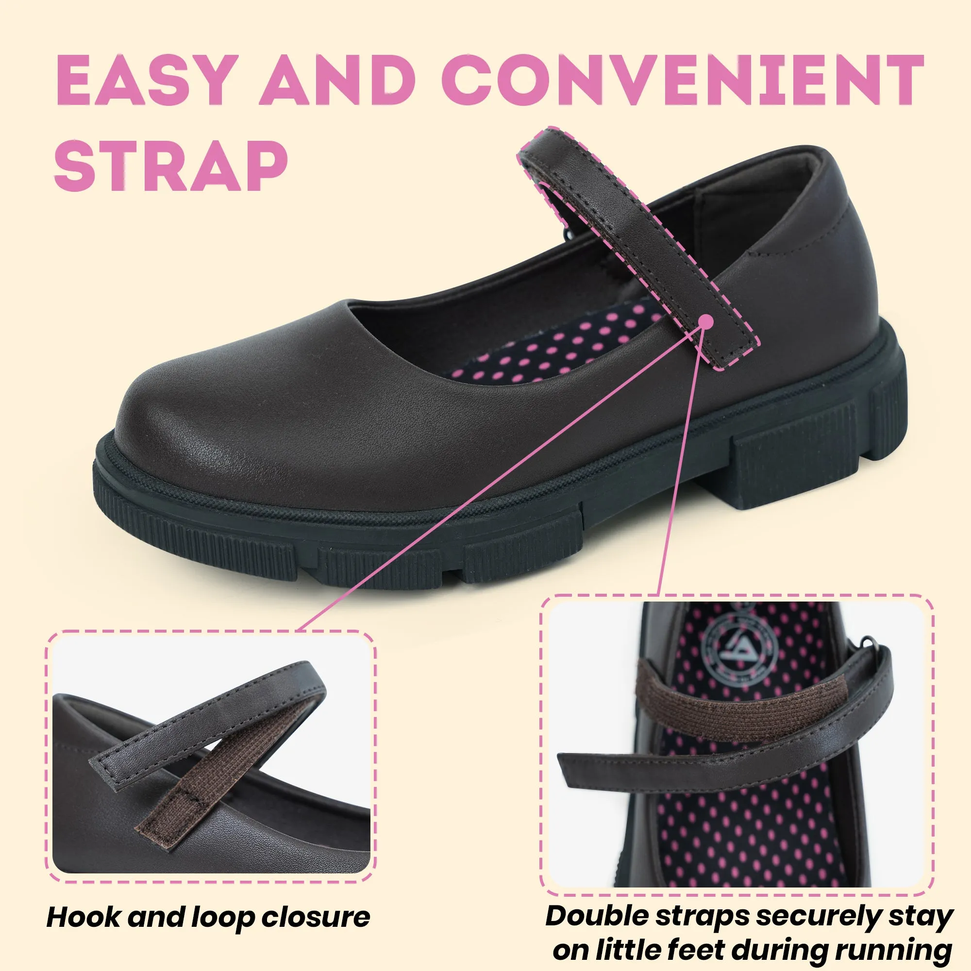 Girls School Uniform Shoes