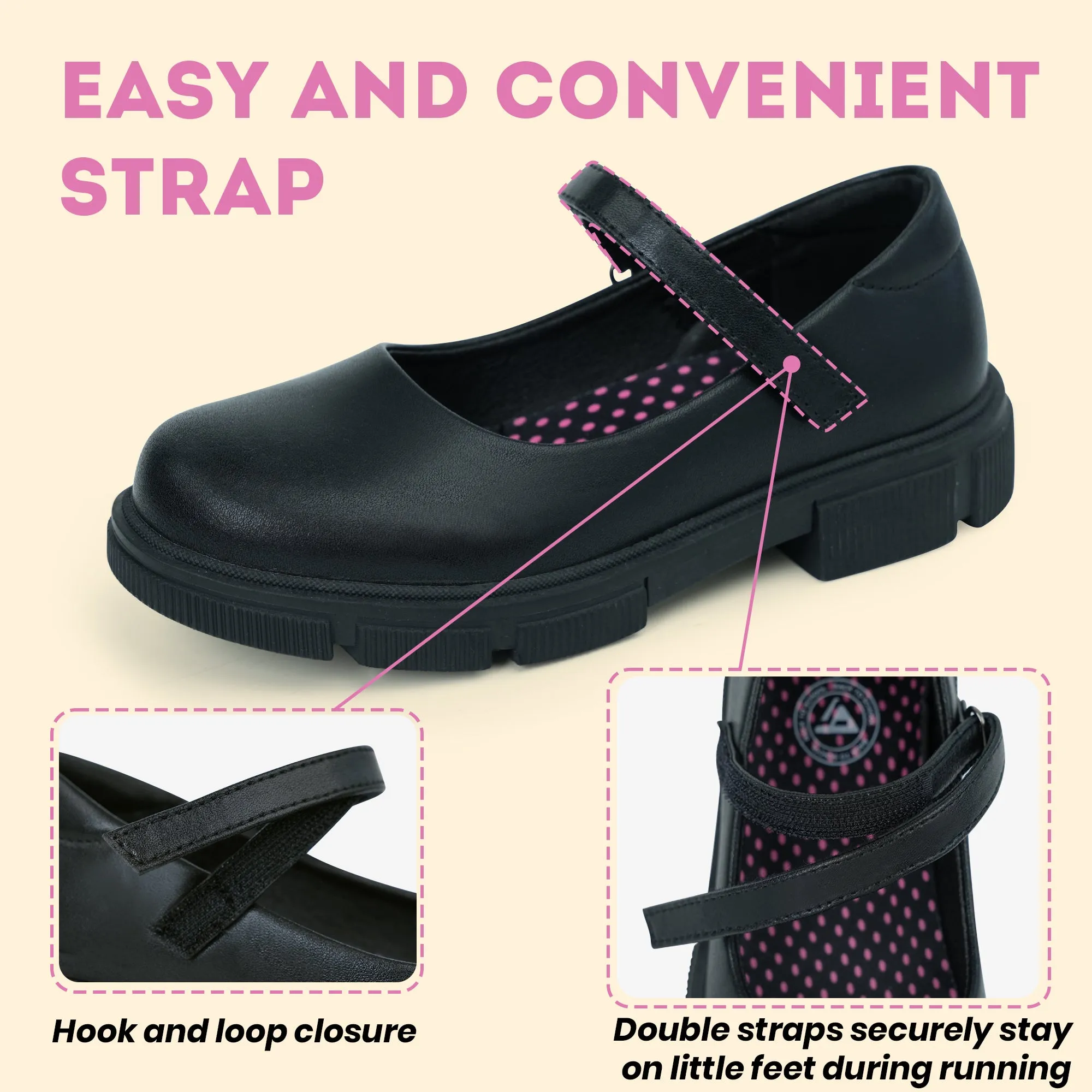 Girls School Uniform Shoes