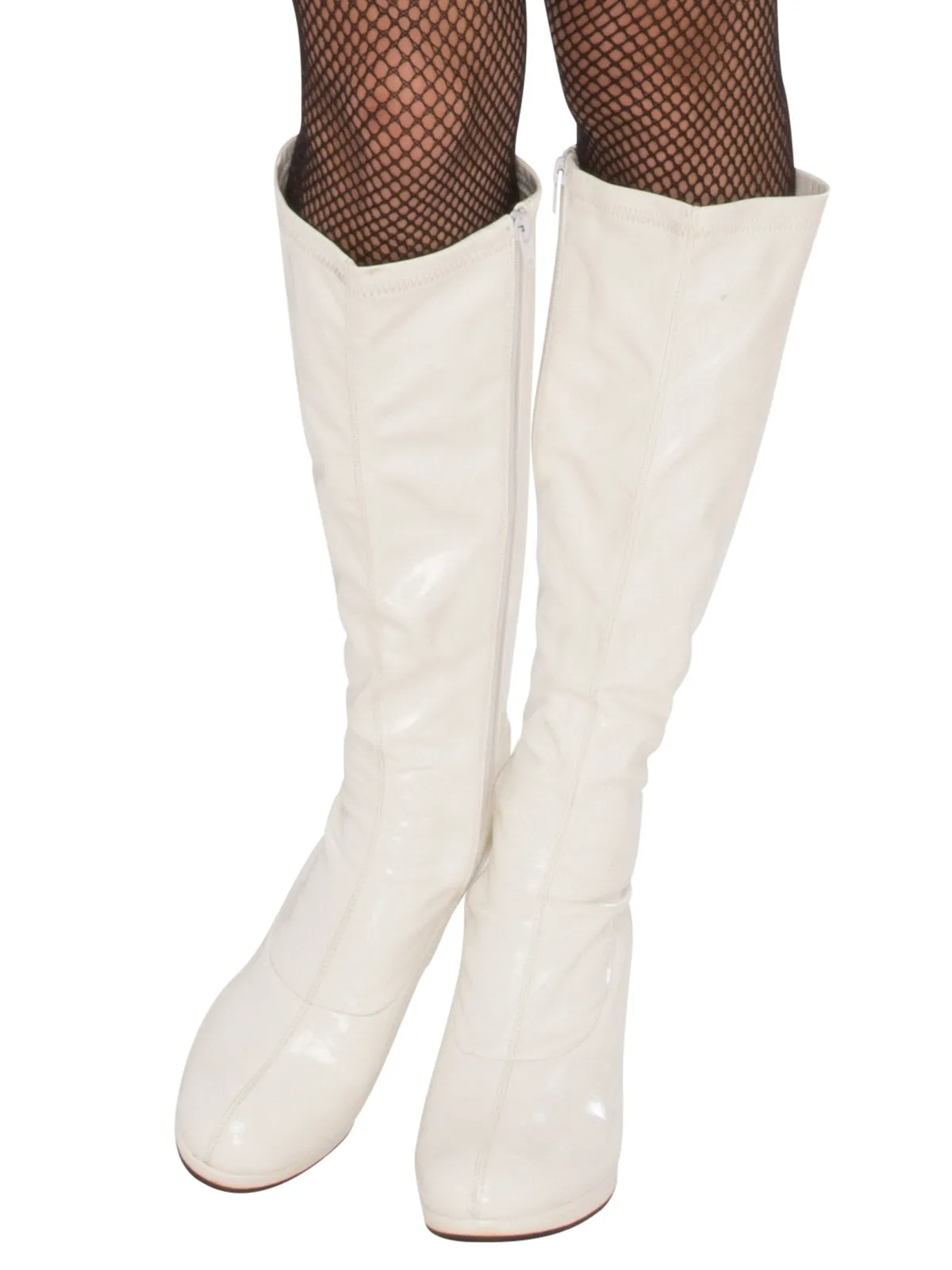 Go Go White Boots for Adults