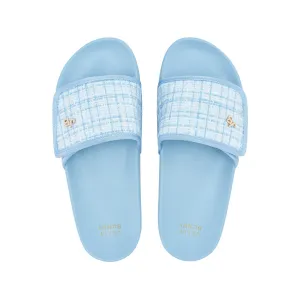 Hendrix Flat Slides Blue