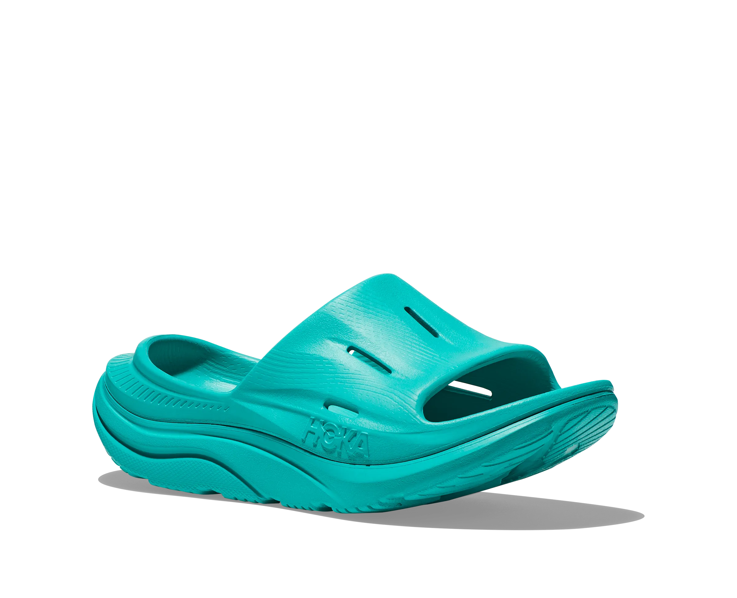 Hoka All Gender/Unisex Ora Recovery Slide 3 Color: Ceramic/Ceramic