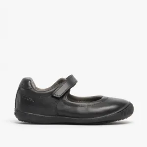 JR GIOIA Ballerina School Shoes Black