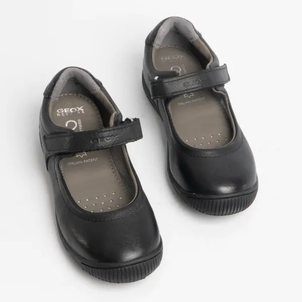 JR GIOIA Ballerina School Shoes Black