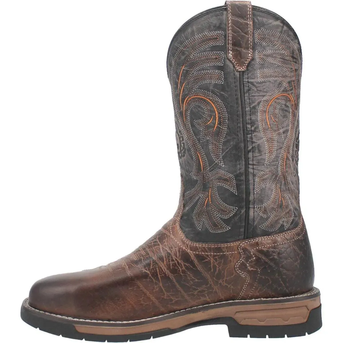 Laredo Hawke (Safety Toe) - Men's Leather Cowboy Work Boot