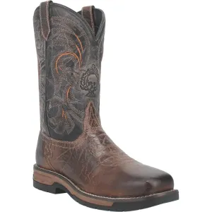 Laredo Hawke (Safety Toe) - Men's Leather Cowboy Work Boot