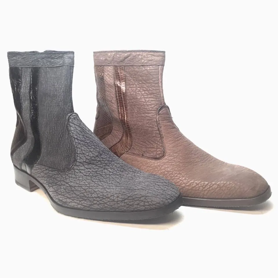 Mauri 2226 Sharkskin/Lizard Chelsea Boots