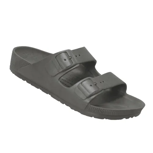 Men's Two Band Sandals Gray