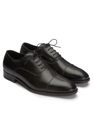 Oliver Brown Cap Toe Shoes - Black