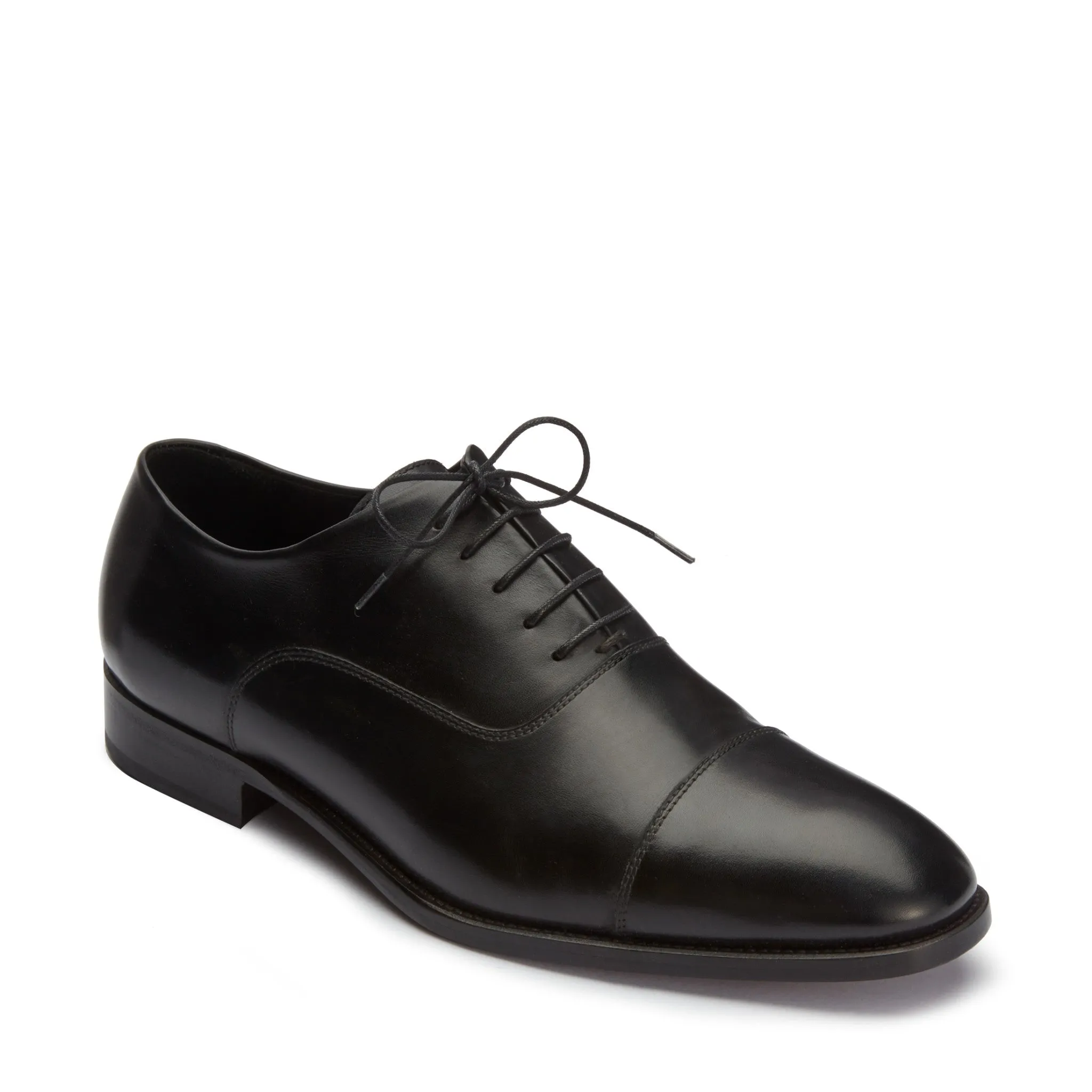 Oliver Brown Cap Toe Shoes - Black