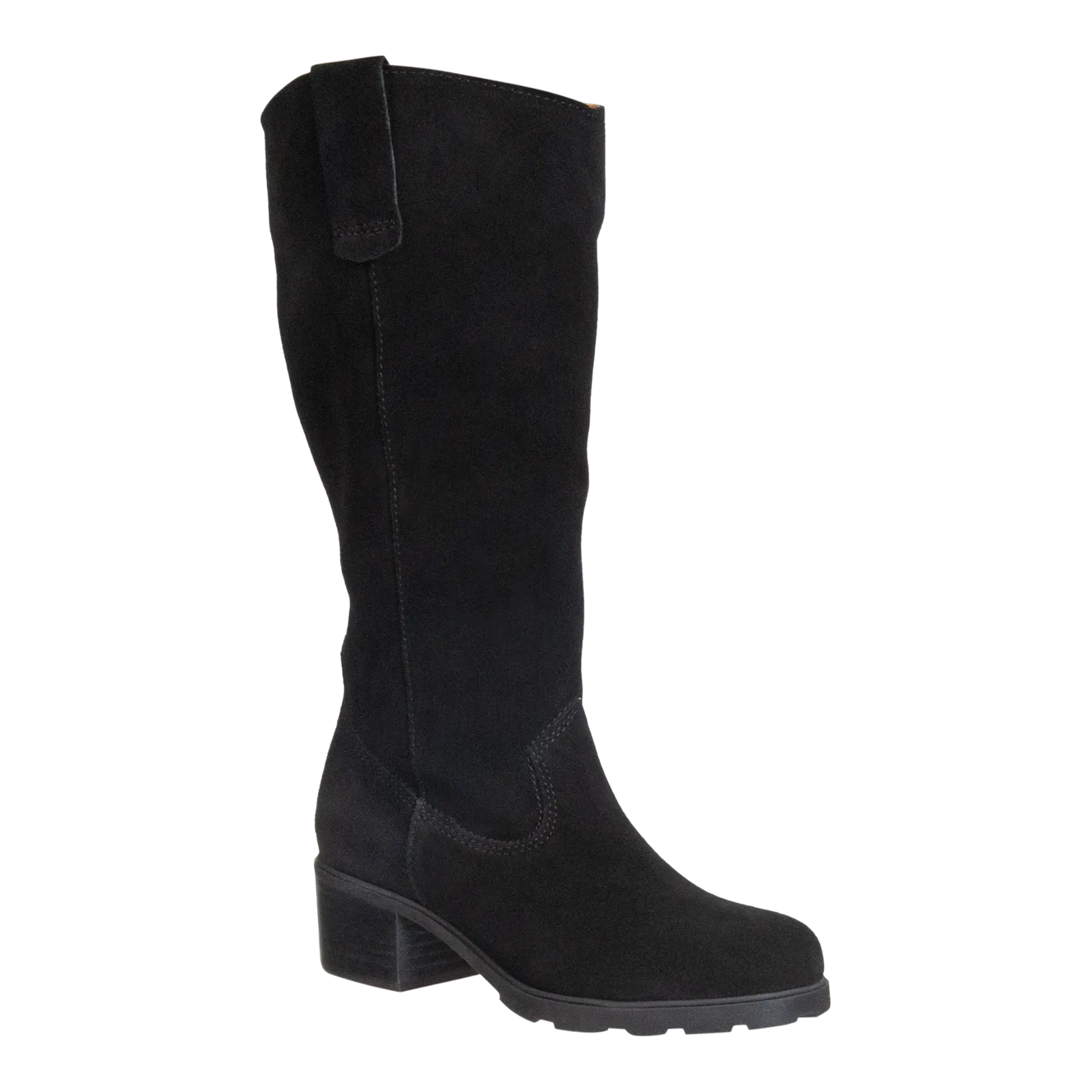 OTBT - TALLOW in BLACK Heeled Mid Shaft Boots