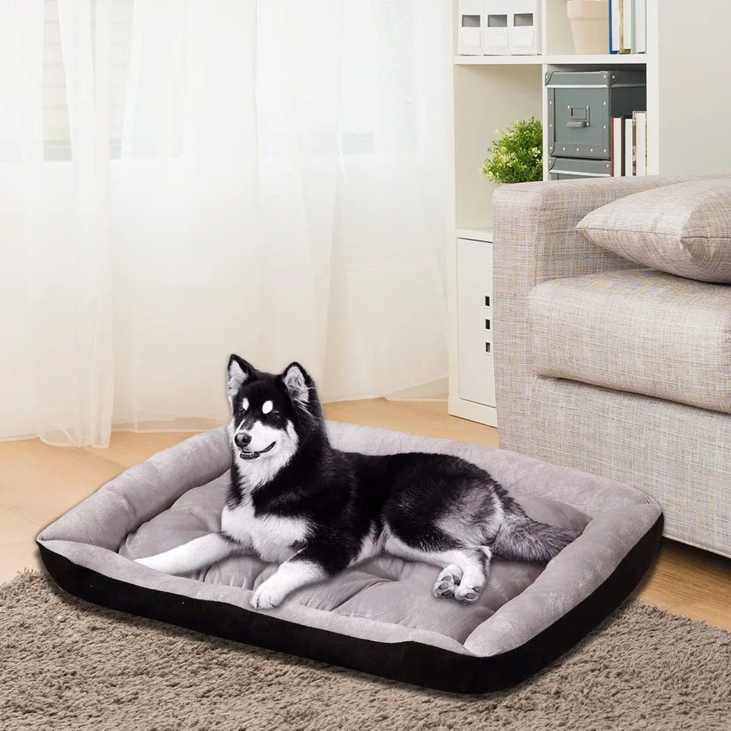 Pet Bed Dog Beds Bedding Mattress Mat Cushion Soft Pad Pads Mats L Black