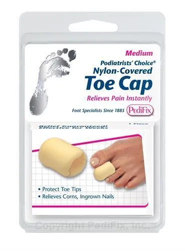 Podiatrists' Choice Nylon-Covered Toe Cap