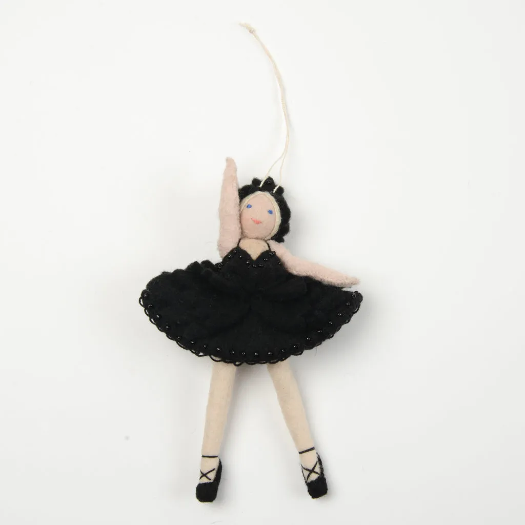 Princess Odile Black Swan Lake Ornament