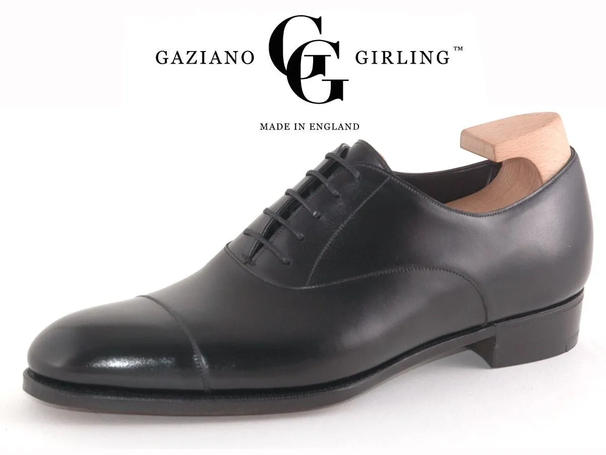 "Oxford" in Black Calf - GG06