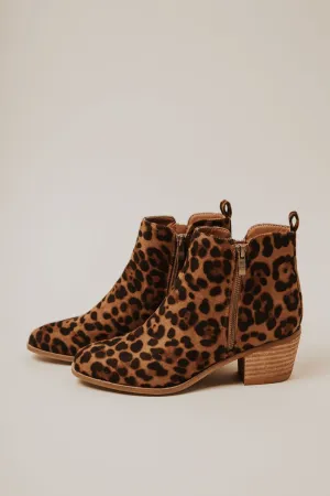 Rachel Ankle Boots in Leopard