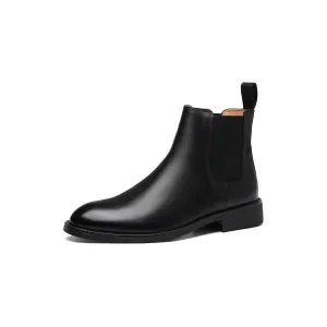 RomaLuxe Pointed Toe Chelsea Boots