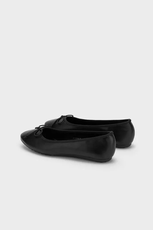 ROUND TOE BALLERINA FLAT