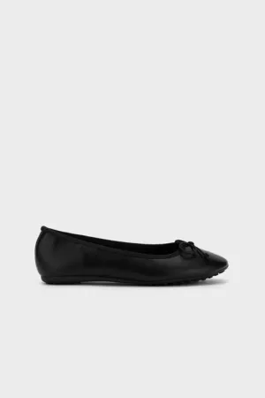 ROUND TOE BALLERINA FLAT