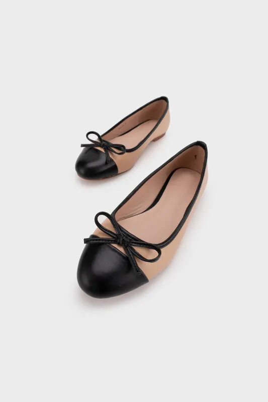 ROUND TOE BALLERINA FLAT