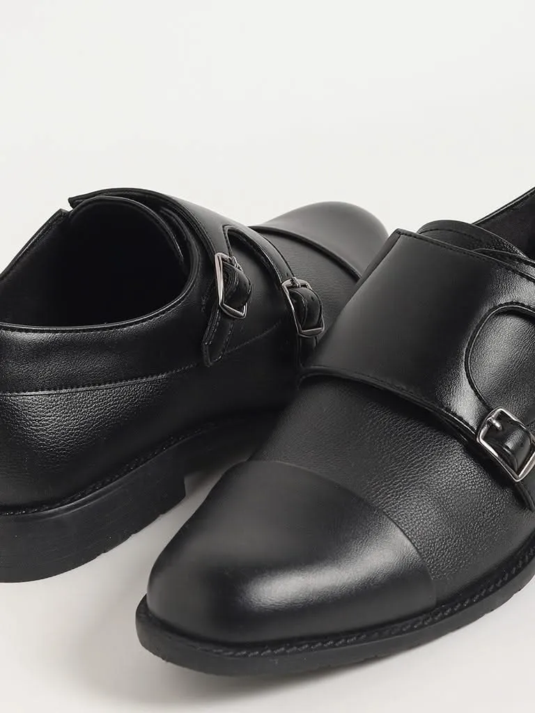 SOLEPLAY Black Monk Shoes