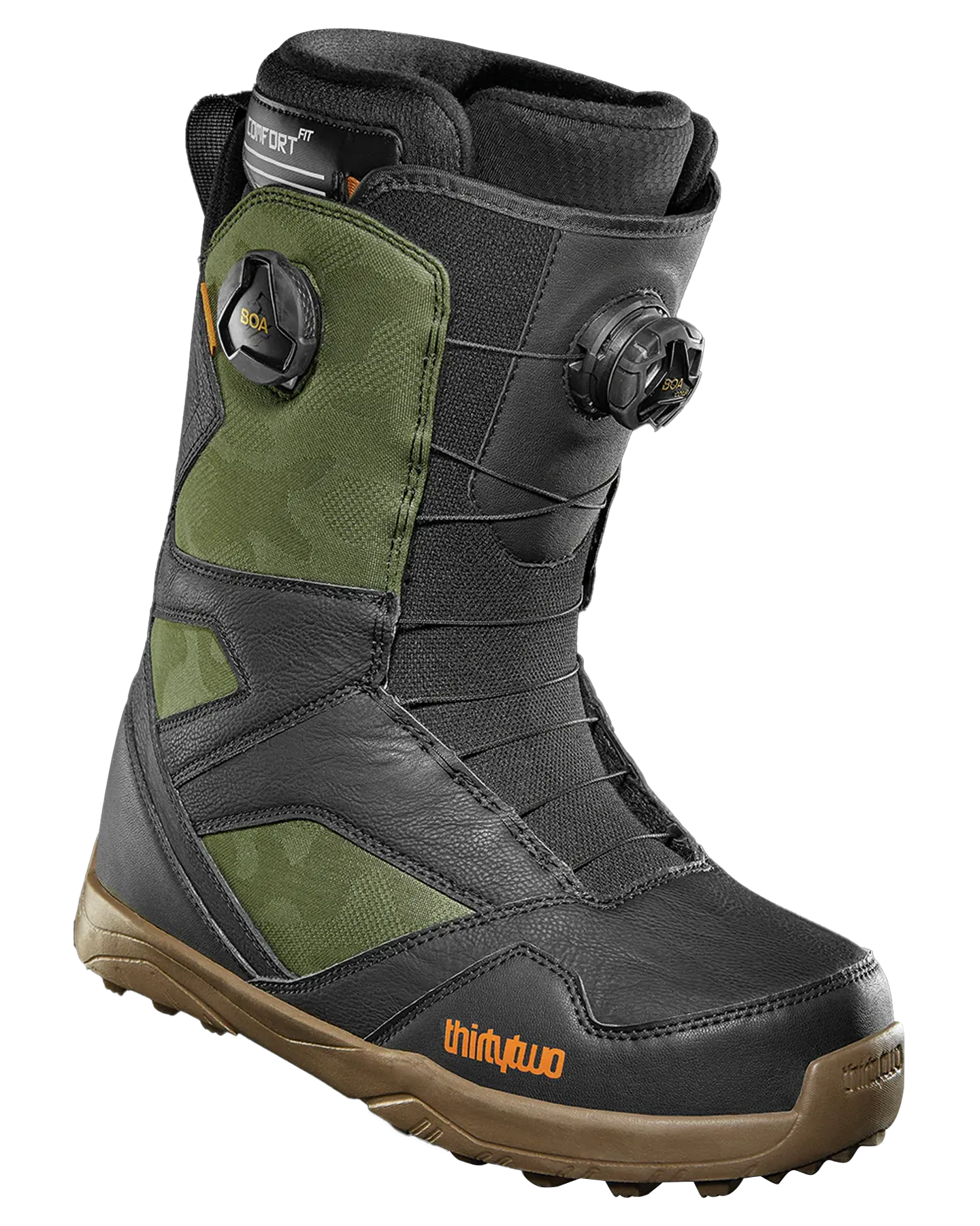 Thirtytwo Stw Double Boa  - Black/Camo - 2024