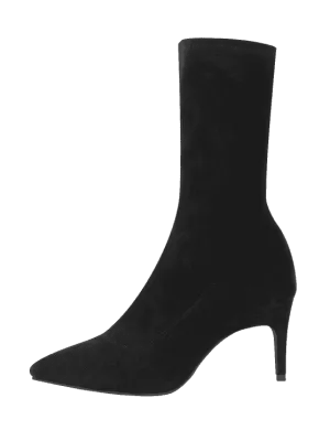 Trendy Pointed Toe Stiletto Mid Calf Boots