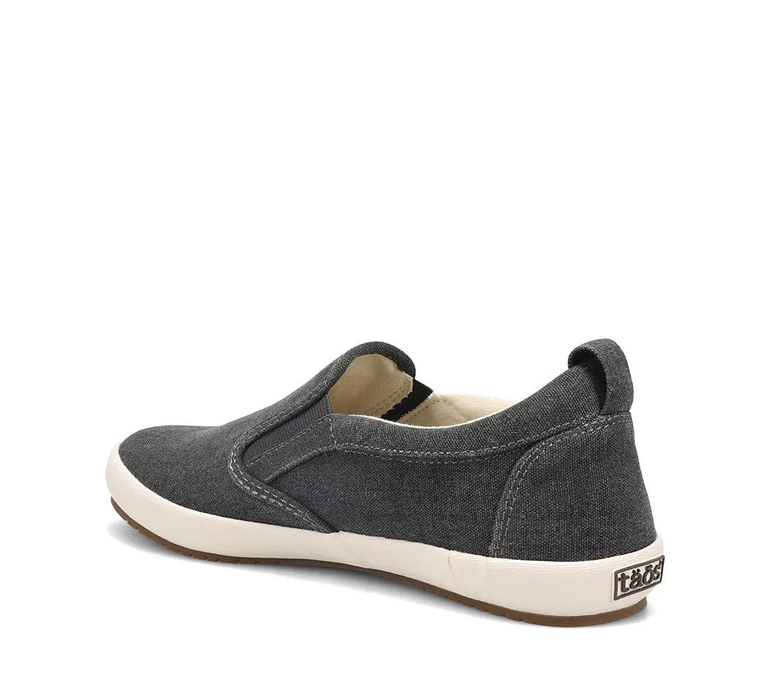 Women's Taos Dandy Color: Charcoal Washed Canvas