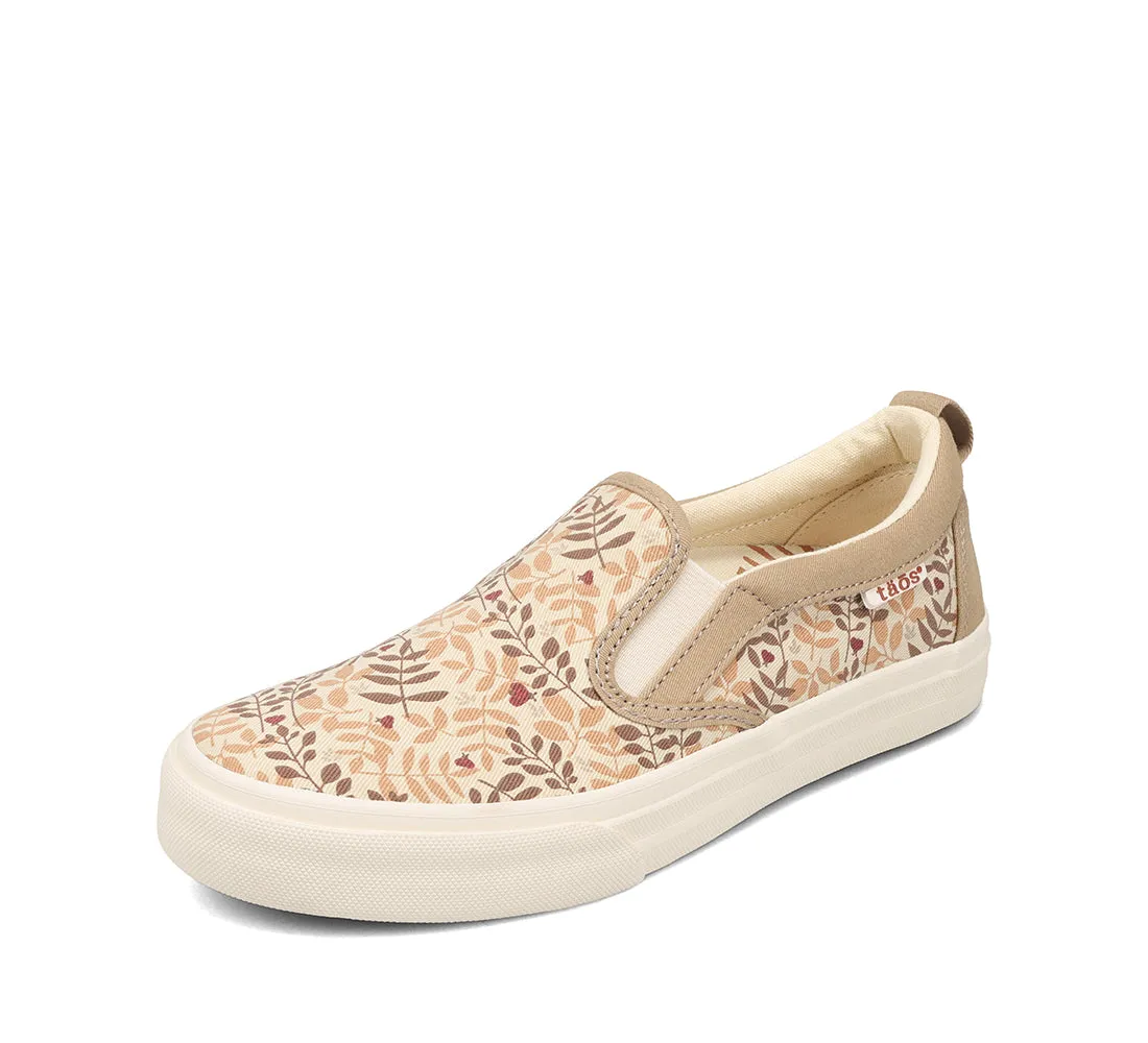 Women's Taos Rubber Soul Color: Tan Branch Multi